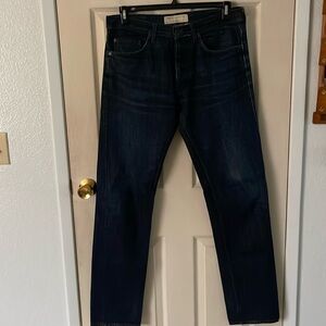 Marc by Marc Jacob Dark blue indigo selvedge jeans size 32 fit 34x34